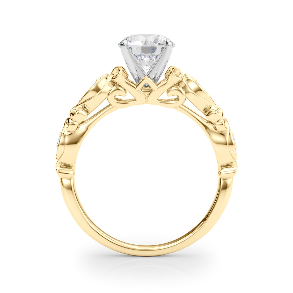 Romantic Vintage Diamond Engagement Ring (1/15 ct. tw.)