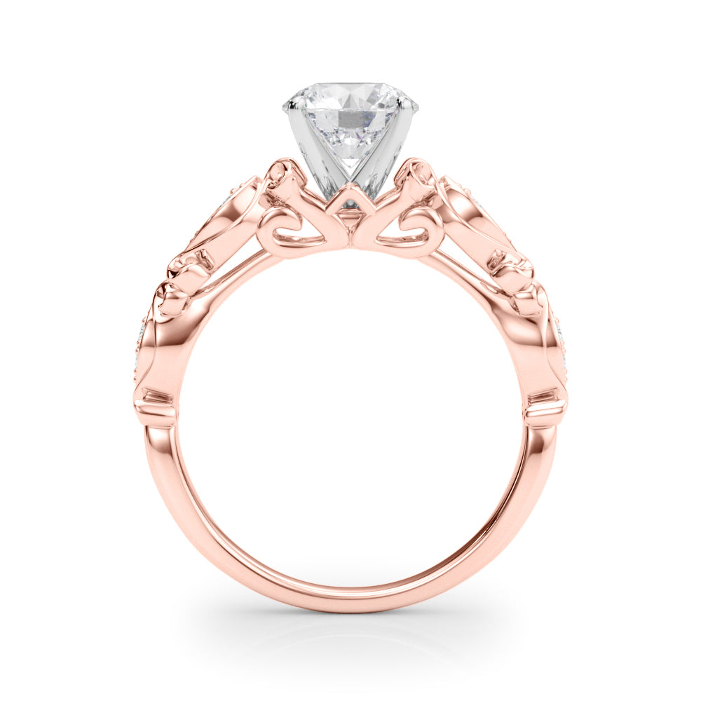 Romantic Vintage Diamond Engagement Ring (1/15 ct. tw.)