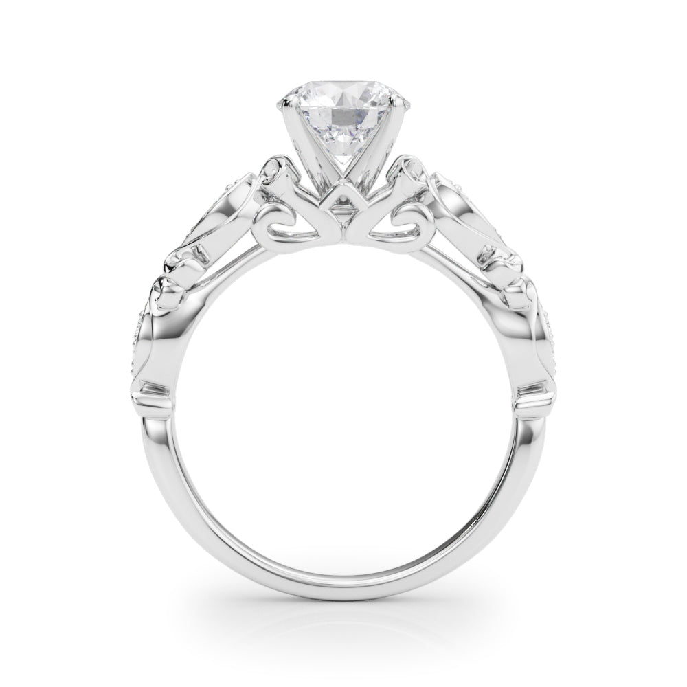 Romantic Vintage Diamond Engagement Ring (1/15 ct. tw.)