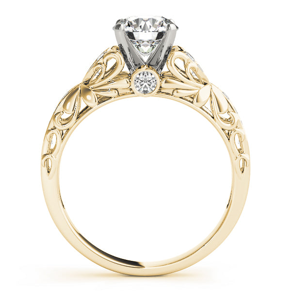 Romantic Pavé Diamond Engagement Ring (1/4 ct. tw.)
