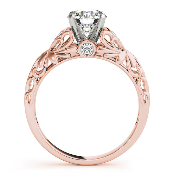 Romantic Pavé Diamond Engagement Ring (1/4 ct. tw.)