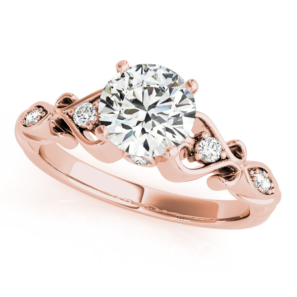 Romantic Selene Diamond Engagement Ring (1/10 ct. tw.)