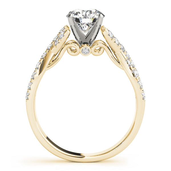 Twist Diamond Engagement Ring (1/2 ct. tw.)