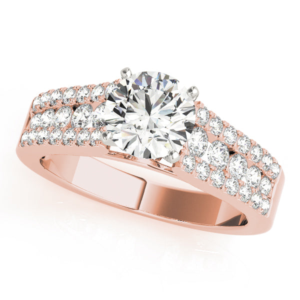Pavé Diamond Engagement Ring (5/8 ct. tw.)
