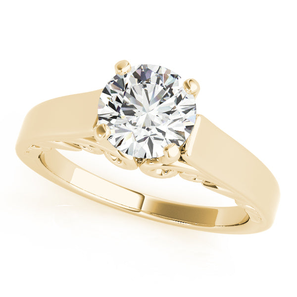 Classic Four-Prong Solitaire Engagement Ring