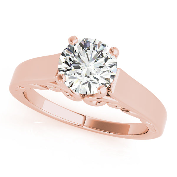 Classic Four-Prong Solitaire Engagement Ring