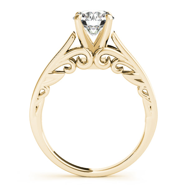 Classic Four-Prong Solitaire Engagement Ring