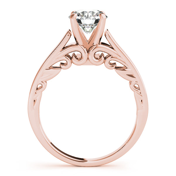 Classic Four-Prong Solitaire Engagement Ring