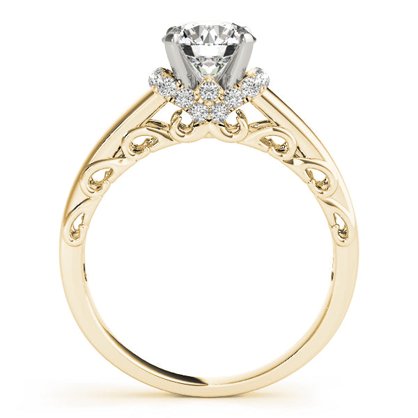 Halo Diamond Engagement Ring (1/6 ct. tw.)