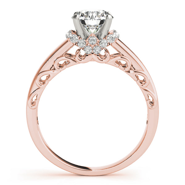 Halo Diamond Engagement Ring (1/6 ct. tw.)