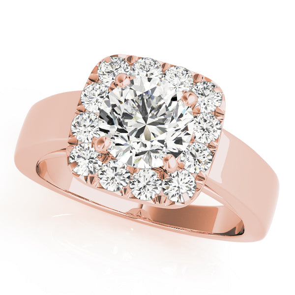Halo Diamond Engagement Ring (1/2 ct. tw.)