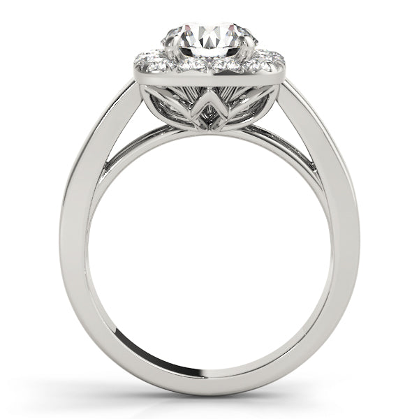 Halo Diamond Engagement Ring (1/2 ct. tw.)