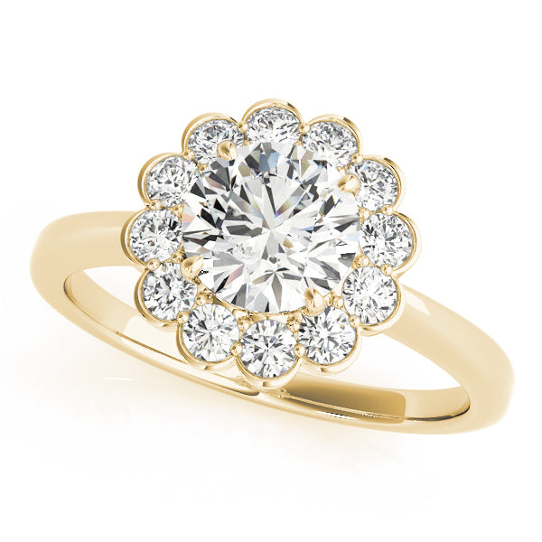 Classic Halo Diamond Engagement Ring (1/3 ct. tw.)