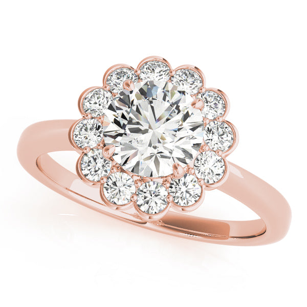 Classic Halo Diamond Engagement Ring (1/3 ct. tw.)