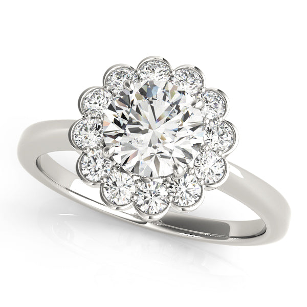 Classic Halo Diamond Engagement Ring (1/3 ct. tw.)