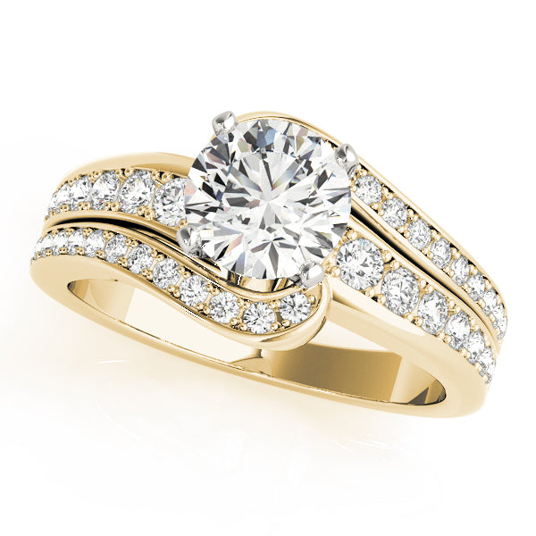 Channel-Set Diamond Engagement Ring (3/8 ct. tw.)