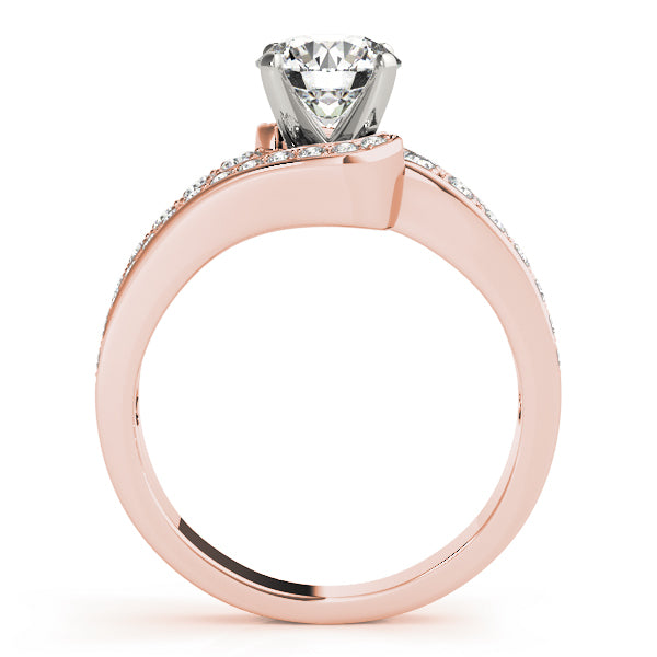 Channel-Set Diamond Engagement Ring (3/8 ct. tw.)