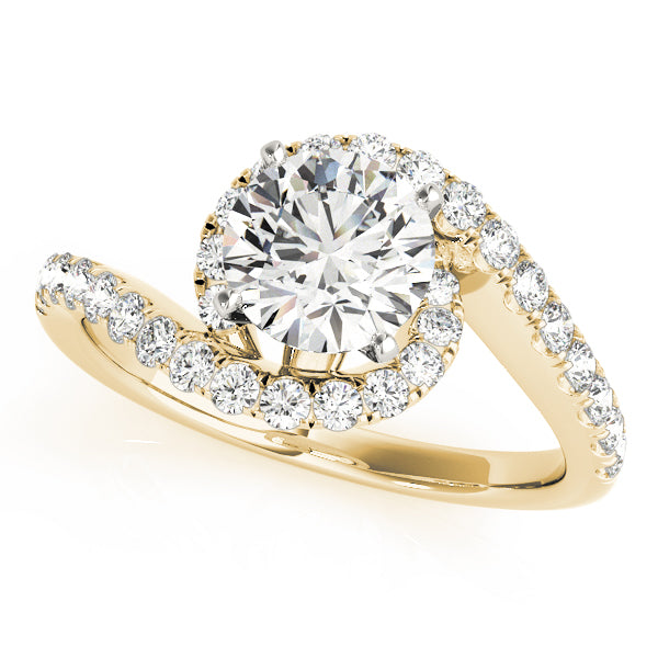Twist Diamond Engagement Ring (1/3 ct. tw.)