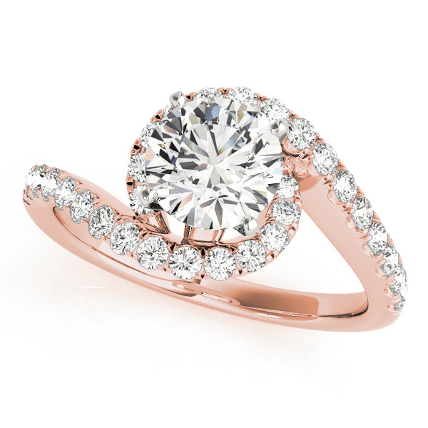 Twist Diamond Engagement Ring (1/3 ct. tw.)