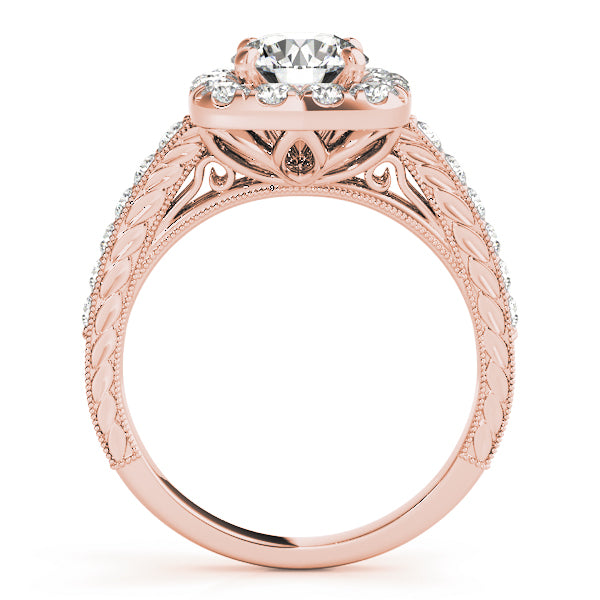 Cushion Halo Diamond Engagement Ring (1/2 ct. tw.)