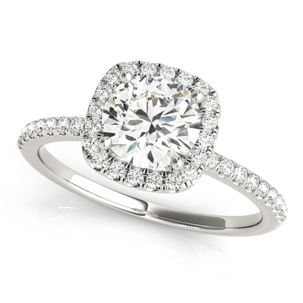 Classic Halo Diamond Engagement Ring (1/5 ct. tw.)