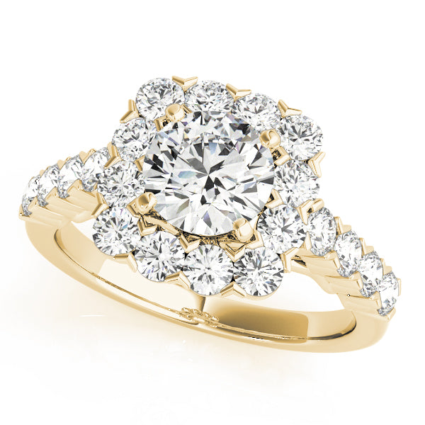 Classic Halo Diamond Engagement Ring (1 1/4 ct. tw.)