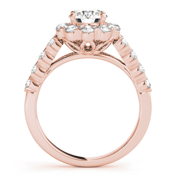 Cluster Halo Diamond Engagement Ring (3/4 ct. tw.)