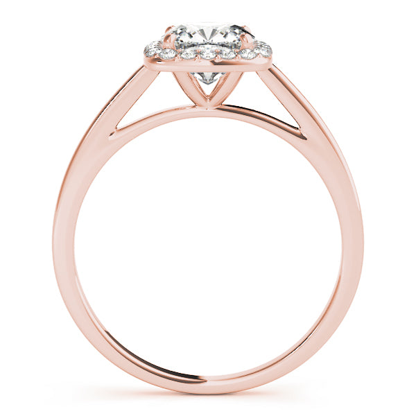 Cushion Halo Diamond Engagement Ring (1/8 ct. tw.)