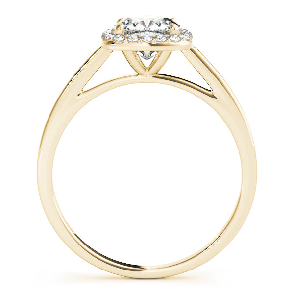 Cushion Halo Diamond Engagement Ring (1/8 ct. tw.)
