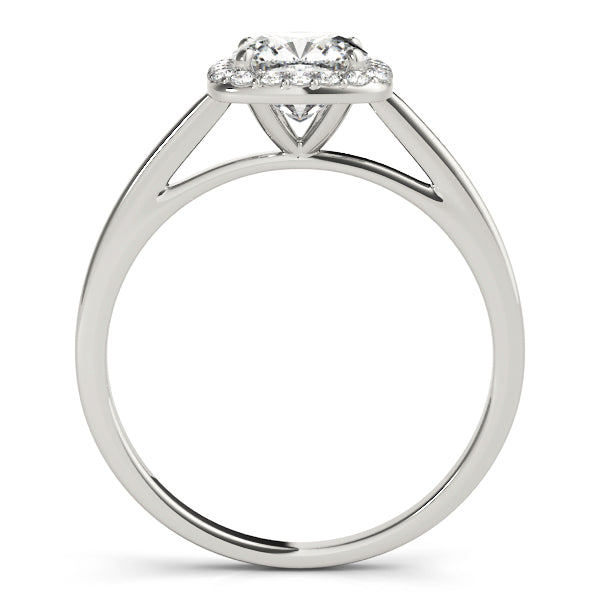 Cushion Halo Diamond Engagement Ring (1/6 ct. tw.)