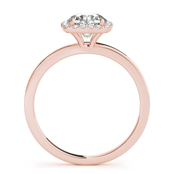 Cushion Halo Diamond Engagement Ring (1/8 ct. tw.)