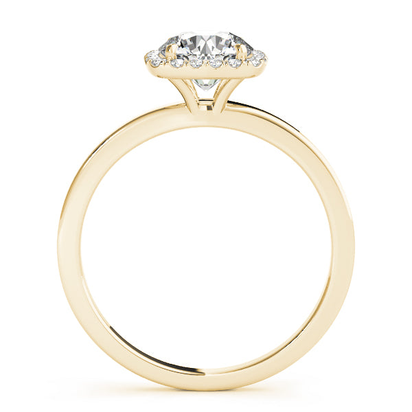 Cushion Halo Diamond Engagement Ring (1/8 ct. tw.)