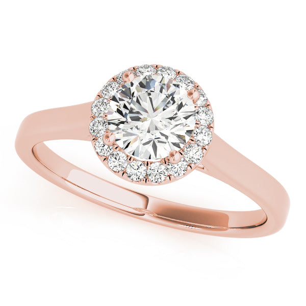 Classic Halo Diamond Engagement Ring (1/15 ct. tw.)