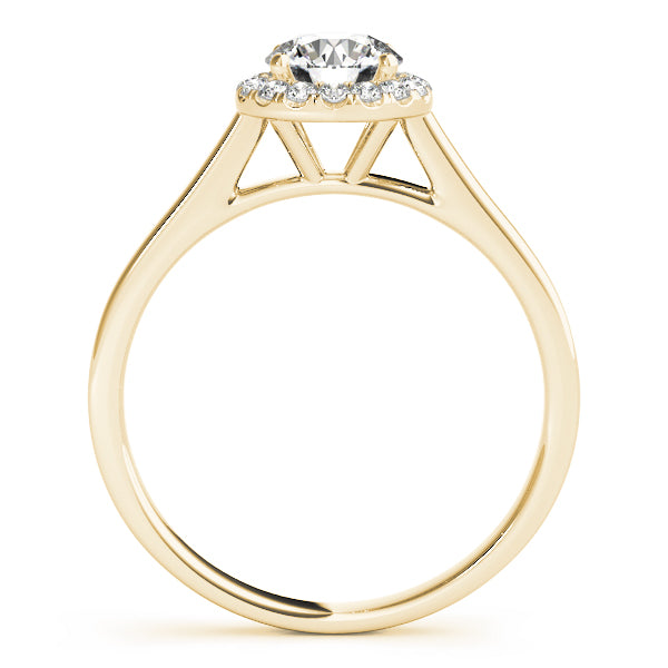 Classic Halo Diamond Engagement Ring (1/15 ct. tw.)
