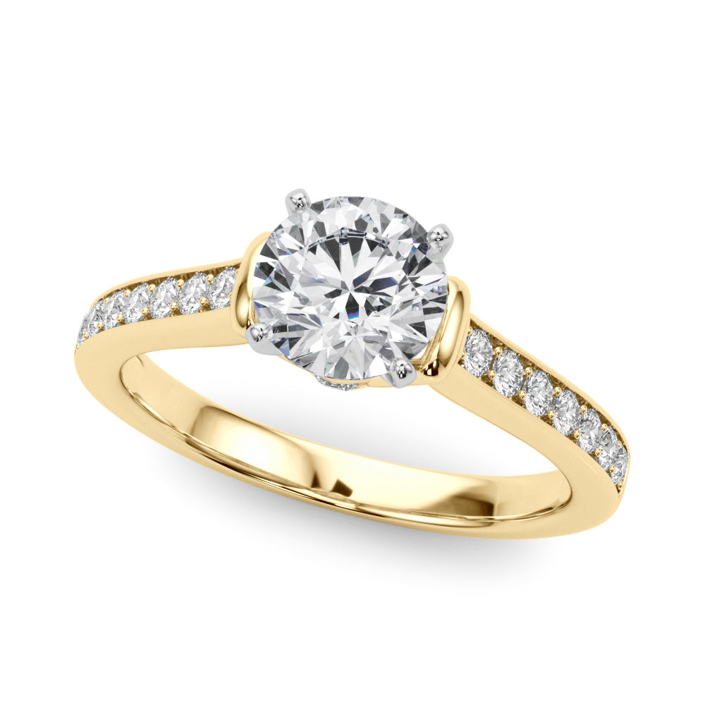 Classic Channel-Set Diamond Engagement Ring (1/5 ct. tw.)