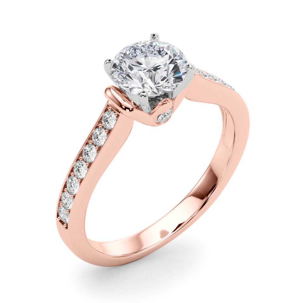 Classic Channel-Set Diamond Engagement Ring (1/5 ct. tw.)