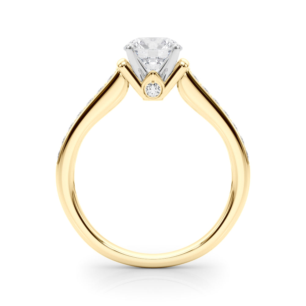 Classic Channel-Set Diamond Engagement Ring (1/5 ct. tw.)