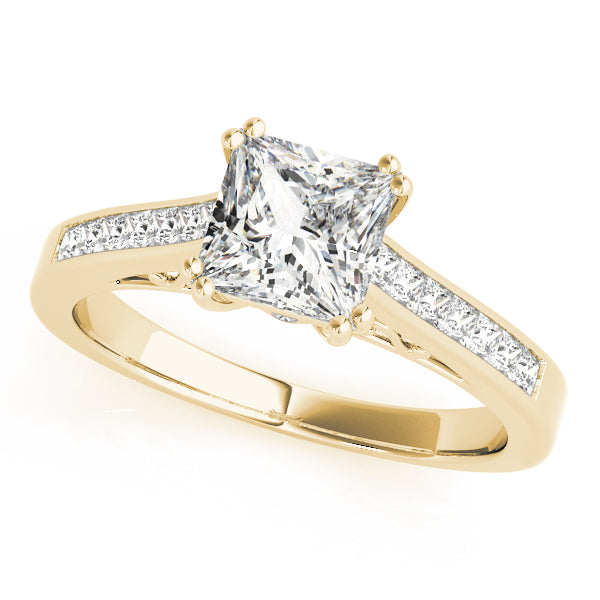 Channel-Set Diamond Engagement Ring (1/4 ct. tw.)