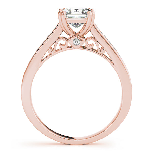 Channel-Set Diamond Engagement Ring (1/4 ct. tw.)