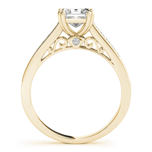 Channel-Set Diamond Engagement Ring (1/4 ct. tw.)