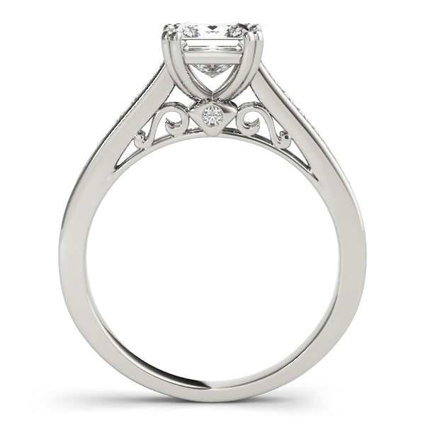 Channel-Set Diamond Engagement Ring (1/4 ct. tw.)