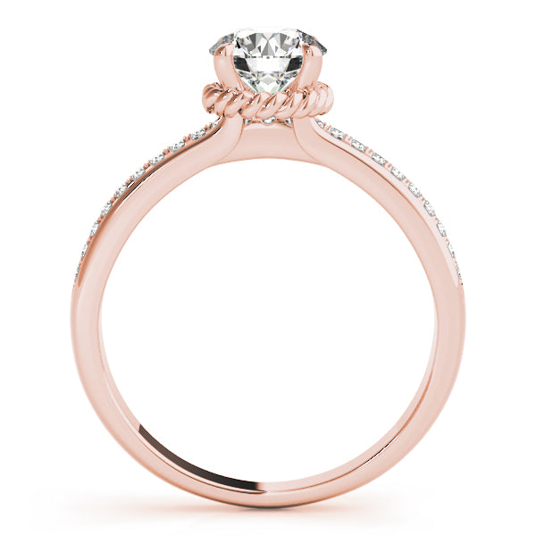 Channel-Set Diamond Engagement Ring (1/8 ct. tw.)