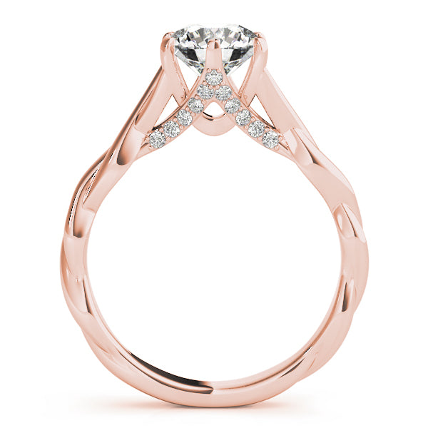 Petite Twist Diamond Engagement Ring (3/4 ct. tw.)