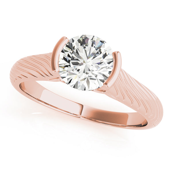 Modern Solitaire Engagement Ring