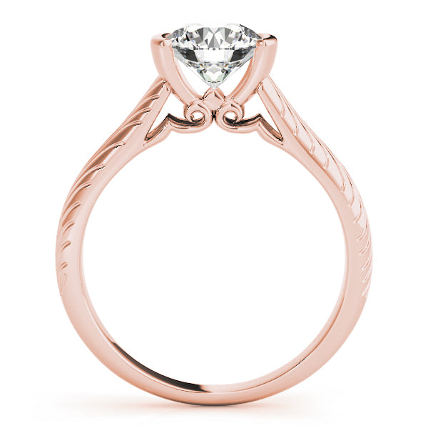 Modern Solitaire Engagement Ring