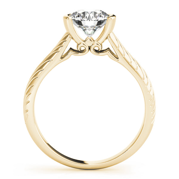 Modern Solitaire Engagement Ring