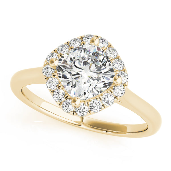 Halo Diamond Engagement Ring (1/6 ct. tw.)