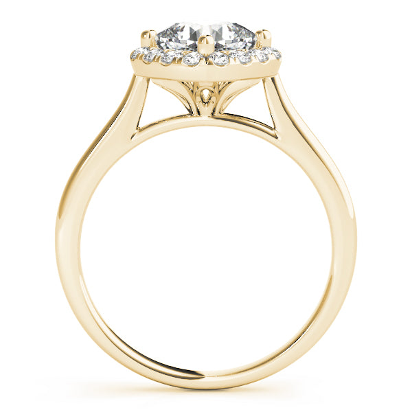 Halo Diamond Engagement Ring (1/6 ct. tw.)