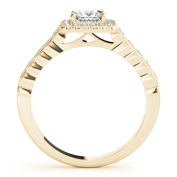 Cushion Halo Diamond Engagement Ring (1/6 ct. tw.)