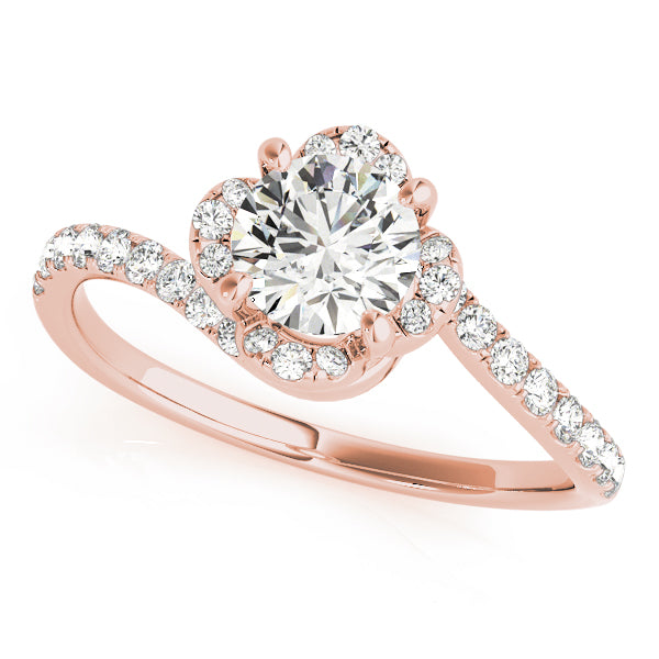 Romantic Twist Diamond Engagement Ring (1/3 ct. tw.)